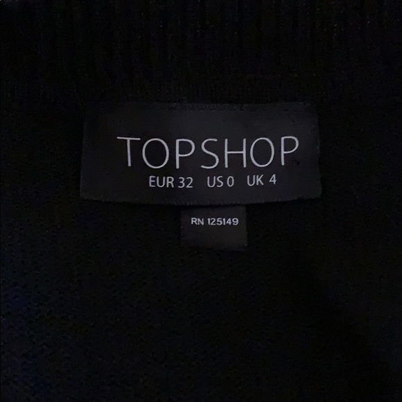 Topshop cold shoulder sweater - Picture 4 of 4